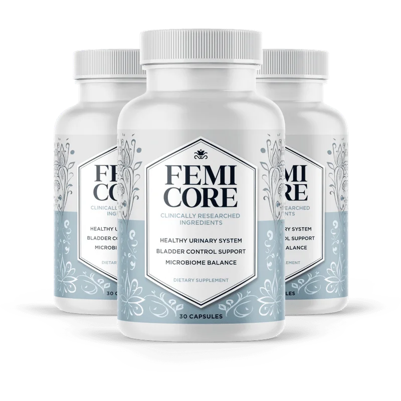 FemiCore Men's Wellness Support — 3 Bottle / 90 Day Pack