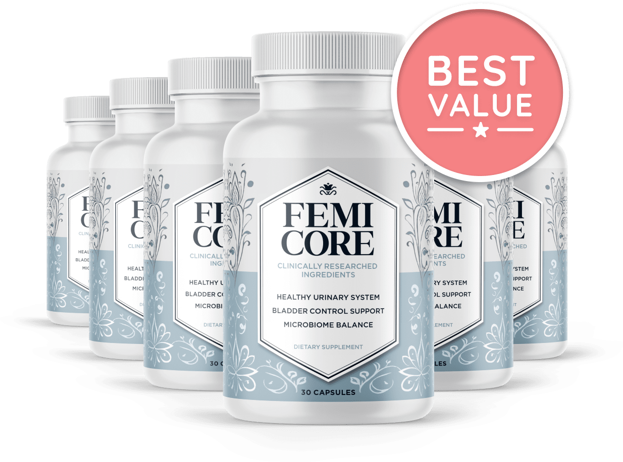FemiCore Men's Wellness Support — Front Label